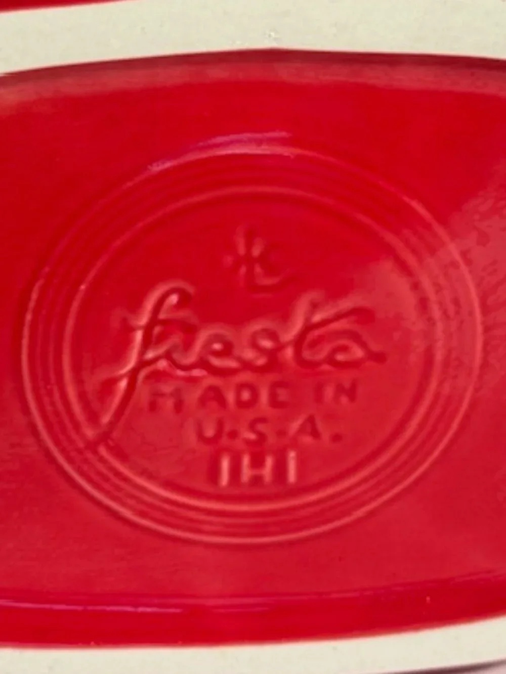 Fiesta Ware Scarlet Large 7.5